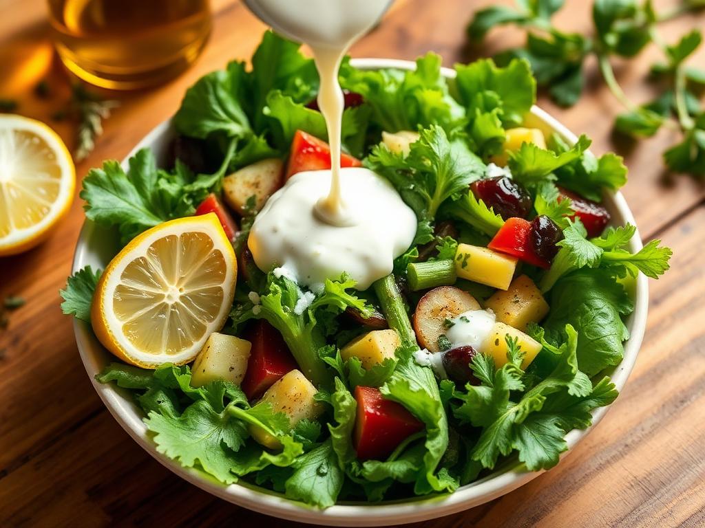 Foto da receita: Molho de iogurte pra salada