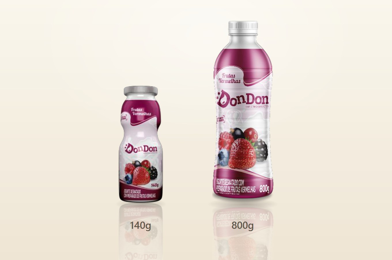 Iogurte Frutas Vermelhas — tamanhos disponíveis