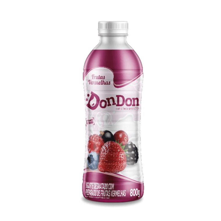 Embalagem Iogurte Frutas Vermelhas